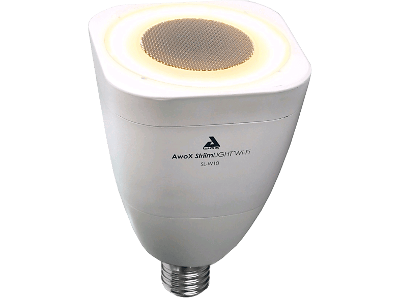 AWOX Ledlamp met luidspreker StriimLight Wi-Fi White E27 8 W (SL-W10)