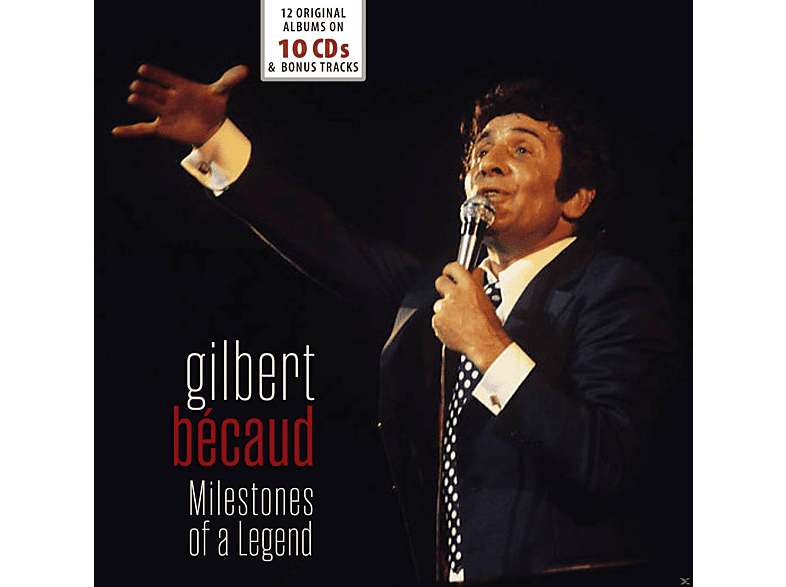 Gilbert Bécaud - Milestones Of A Legend Gilbert Bécaud: 12 Original Albums CD