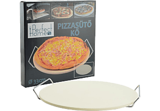 PERFECT HOME 11448 ZH pizzasütő lap 33 cm állvánnyal