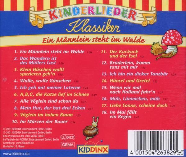 VARIOUS - Kinderlieder Klassiker 02: Ein Männlein steht im Walde  - (CD)