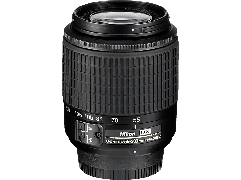 NIKON AF-S DX NIKKOR 55-200 mm 1:4-5,6G ED 55 mm | 200 mm f/4-5.6 für ...