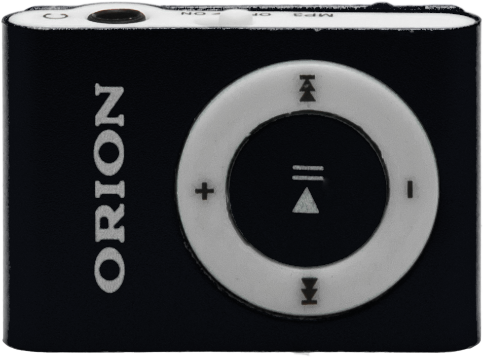 ORION OMP-09BL MP3 lejátszó + fülhallgató, fekete 
