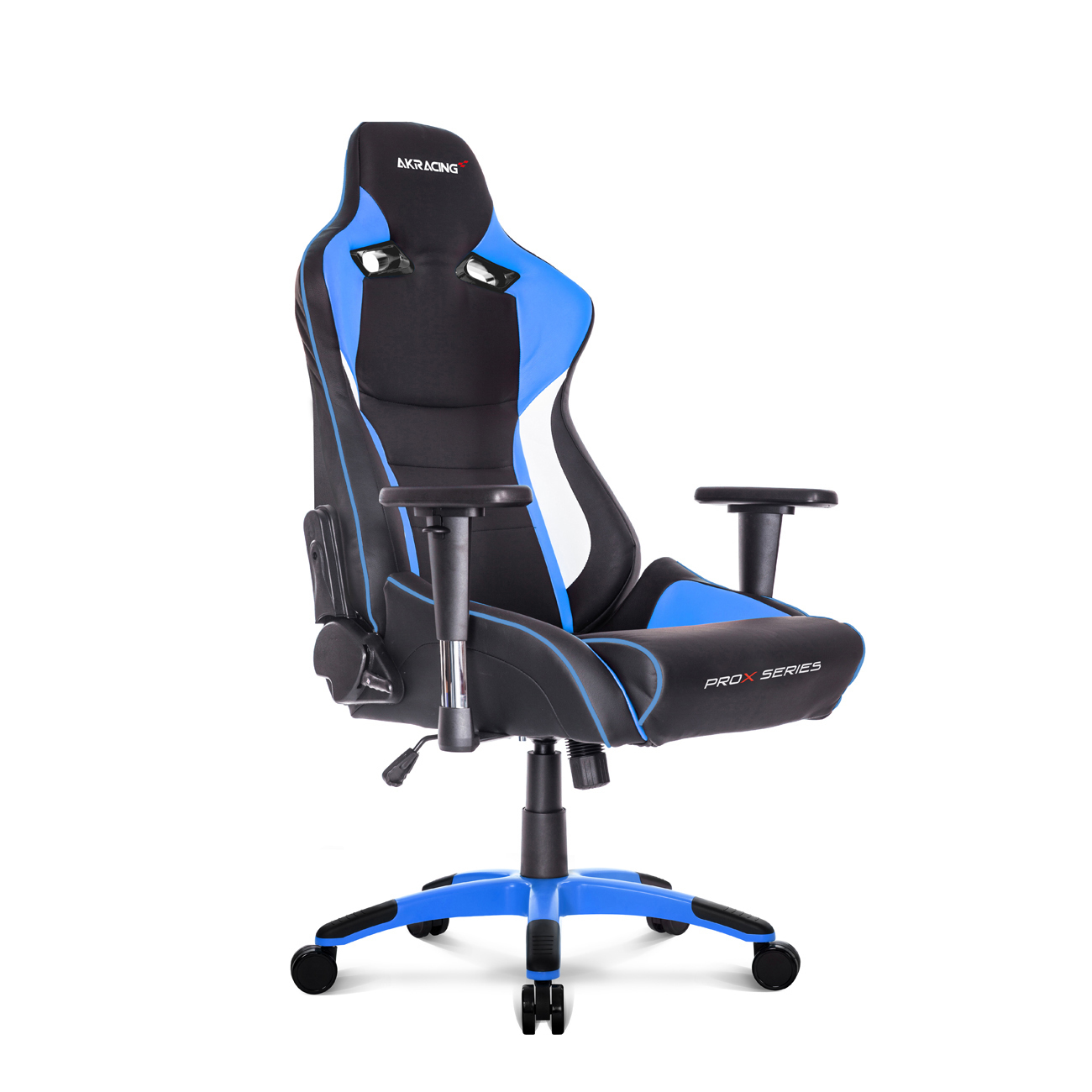AKRACING Prox Gamingstuhl, Schwarz/Blau/Weiß