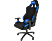 AKRACING Chaise de jeu - Max. 150 kg - Noir/Bleu - Chaise de jeu. (Noir/bleu)