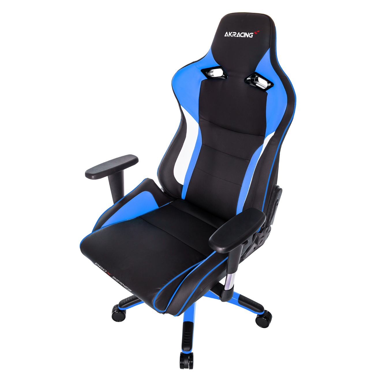 AKRACING Prox Gamingstuhl, Schwarz/Blau/Weiß