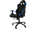 AKRACING Chaise de jeu - Max. 150 kg - Noir/Bleu - Chaise de jeu. (Noir/bleu)