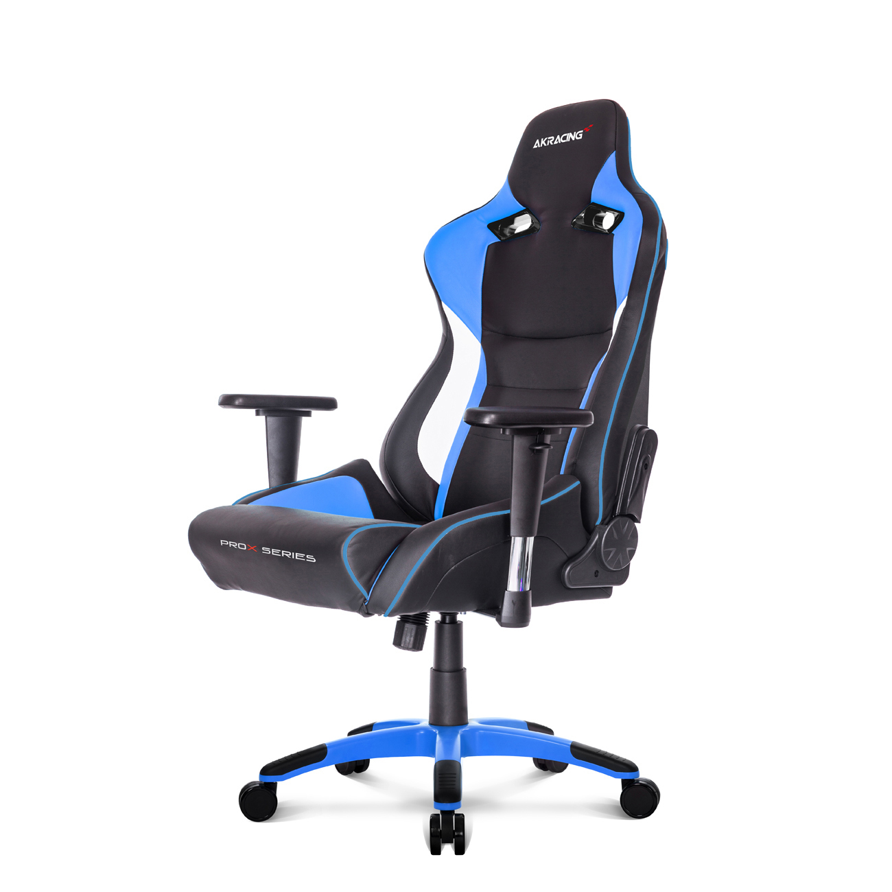AKRACING Prox Gamingstuhl, Schwarz/Blau/Weiß