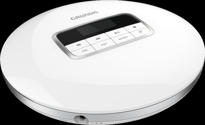 GRUNDIG CDP 6600 Tragbarer CD Player Weiß