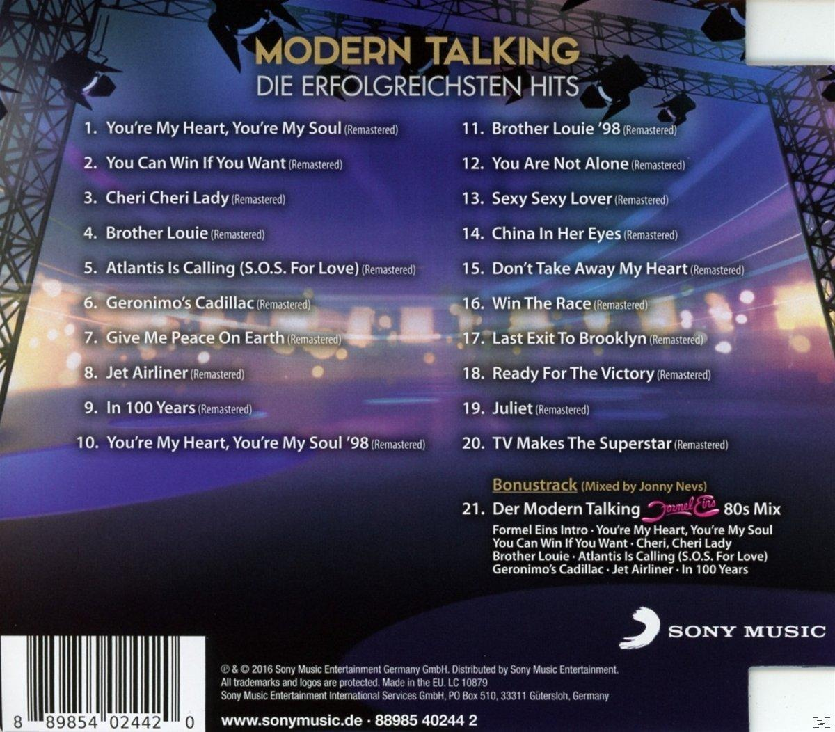 Modern Talking - Die erfolgreichsten Hits  - (CD)