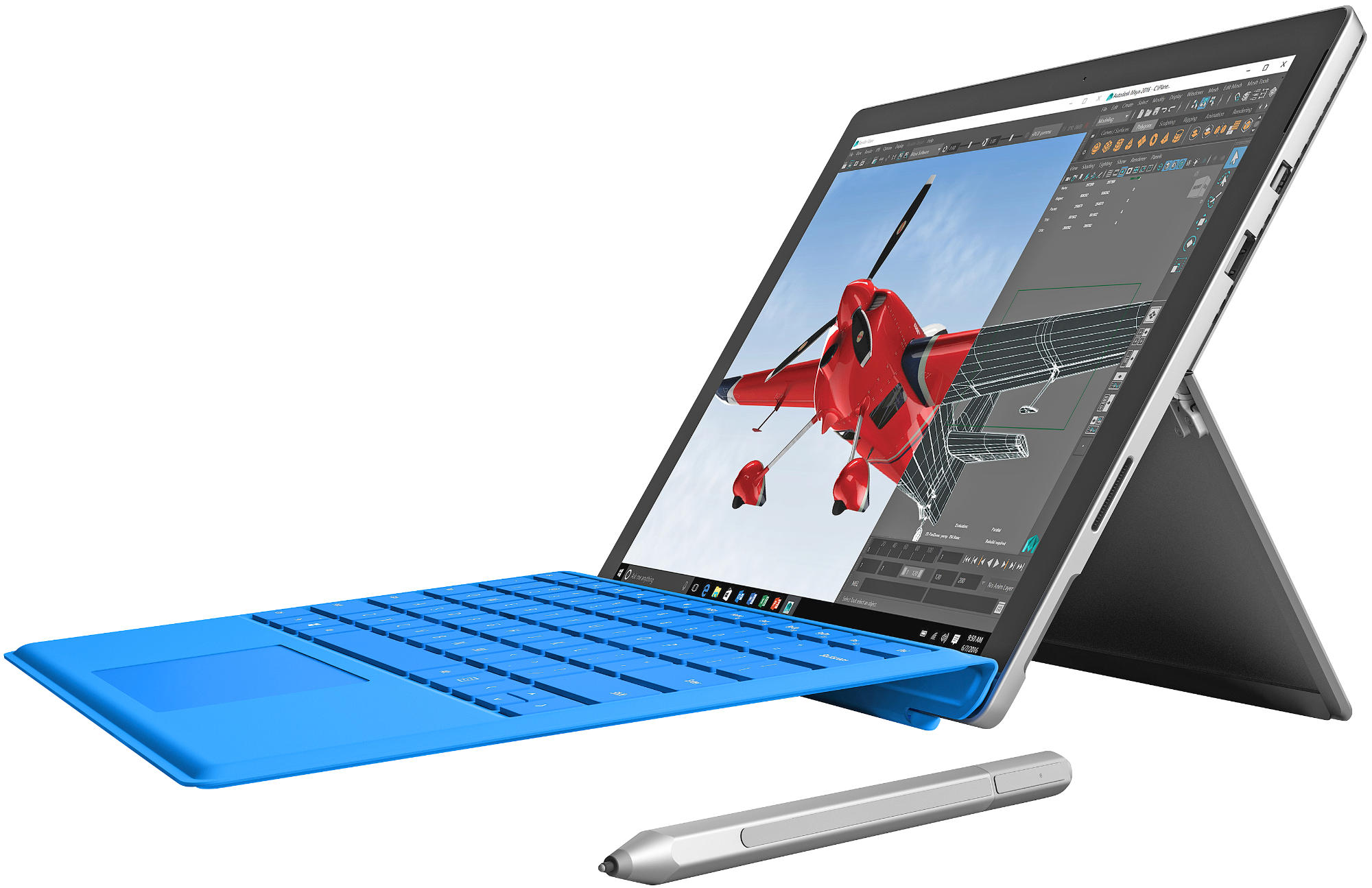 MICROSOFT Surface Pro 4 - 12,3 Zoll - Intel® Core™ i5 i5-6300U - 8 GB - 256 GB - Intel® HD 520 - Windows 10 Pro (64 Bit)
