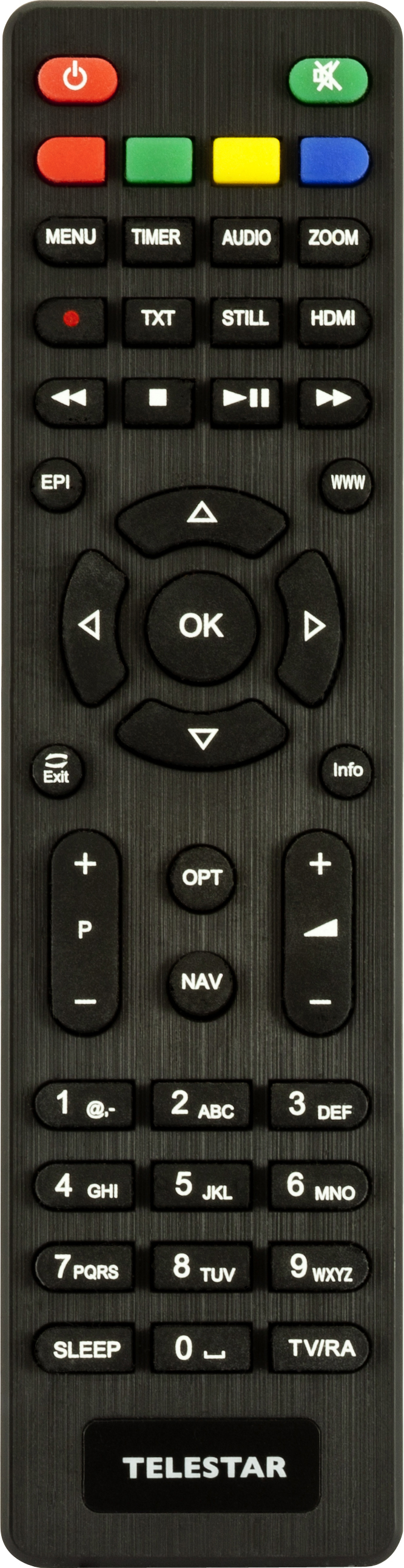 TELESTAR TD 1030 IR DVB-T2 HD Receiver (HDTV, DVB-T2 HD, Schwarz)