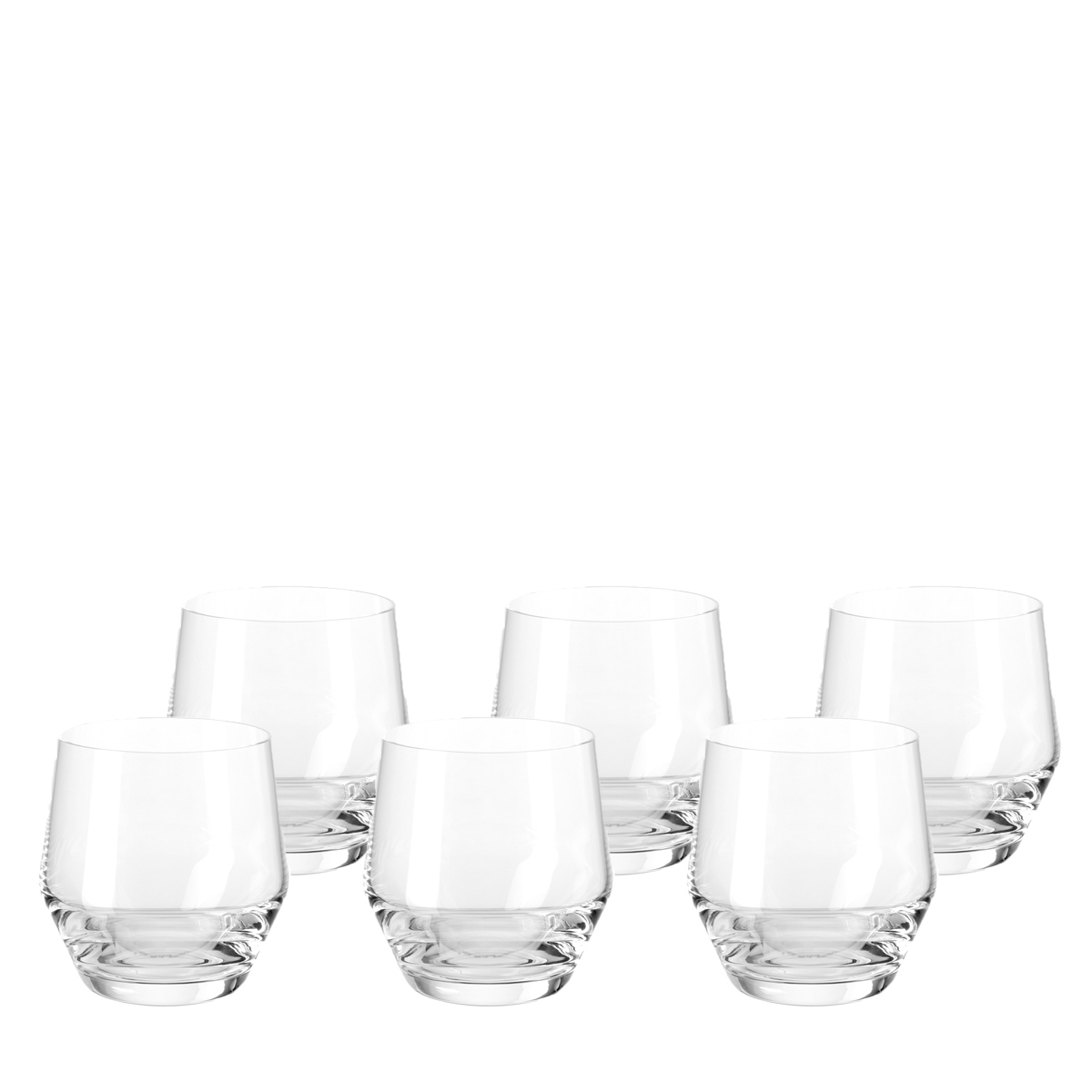 LEONARDO 069557 Puccini 6-tlg. Whiskey-Becher-Set Transparent