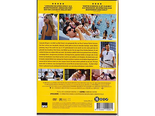 The Wolf Of Wall Street - DVD