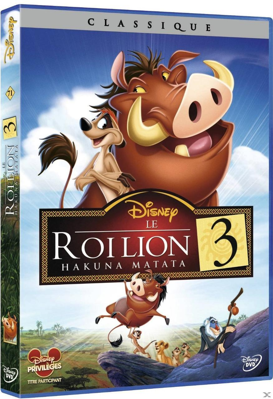 Lion King 3: Hakuna Matata - DVD