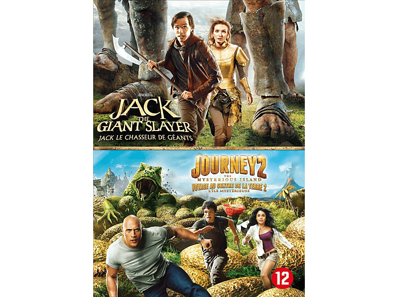 Journey 2: The Mysterious Island + Jack the Giant Slayer DVD