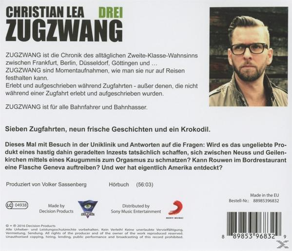 Christian Jonas Lea - ZugZwang drei  - (CD)