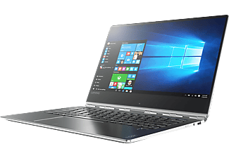 LENOVO-YOGA Yoga 910-13IKB - Convertible 2 in 1 Laptop (13.9 ", 1 TB SSD, Silber)