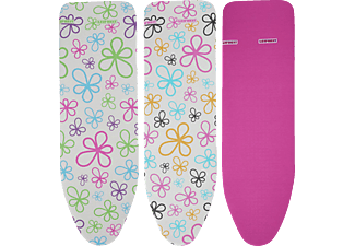 LEIFHEIT 71598 Cotton Classic M - Bügeltischbezug (Trend Flow, Orchid Pink, Fancy Fl)