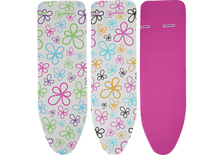LEIFHEIT 71600 Cotton Classic Universal - Bügeltischbezug (Trend Flow, Orchid Pink, Fancy Fl)