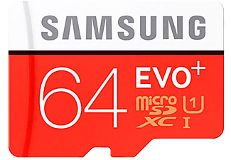 SAMSUNG 64GB MicroSD Evo Plus Class10 80 Mb/sn Hafıza Kartı MB-MC64DA/TR