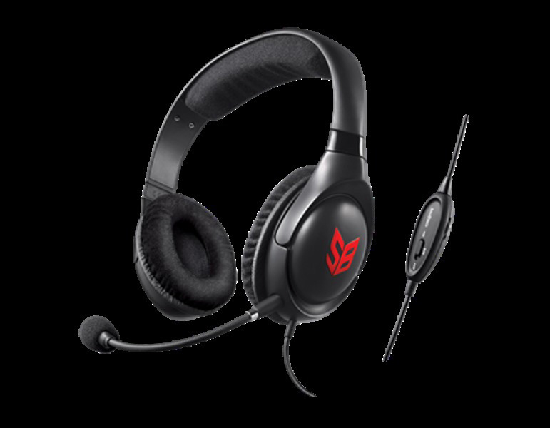 CREATIVE HS-810 SB Blaze Gaming Headset, Over-ear Gaming Headset Schwarz
