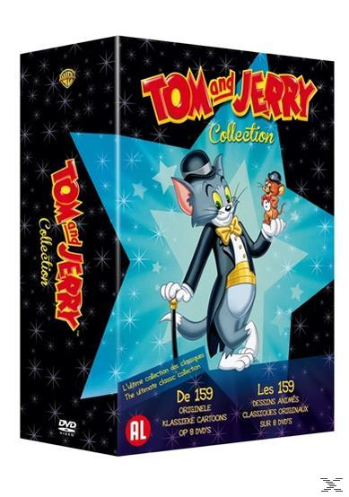 Boîtier DVD de la collection Tom et Jerry avec des personnages sur la couverture.