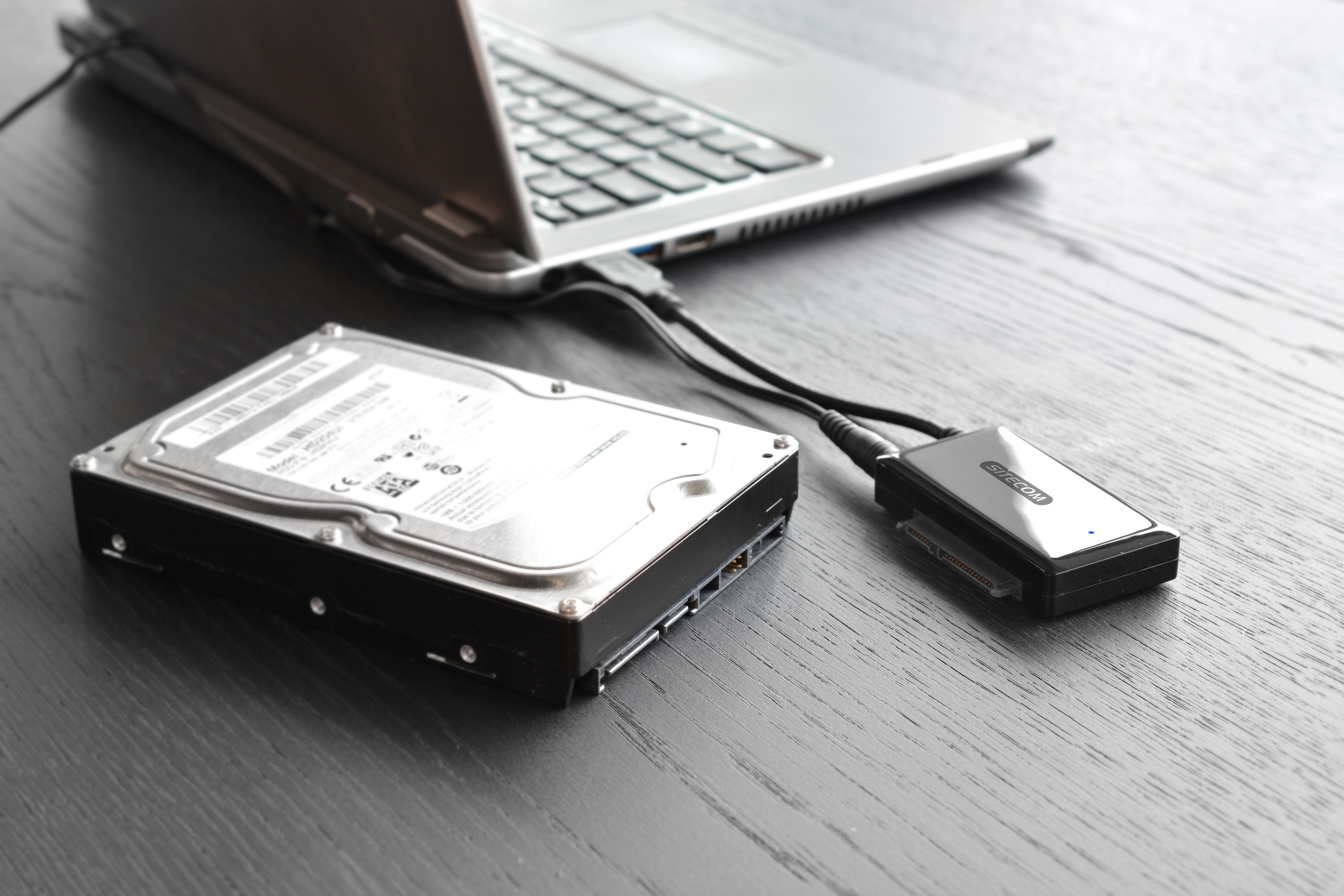 SITECOM USB 3.0 - SATA adapter met netadapter (CN-333)