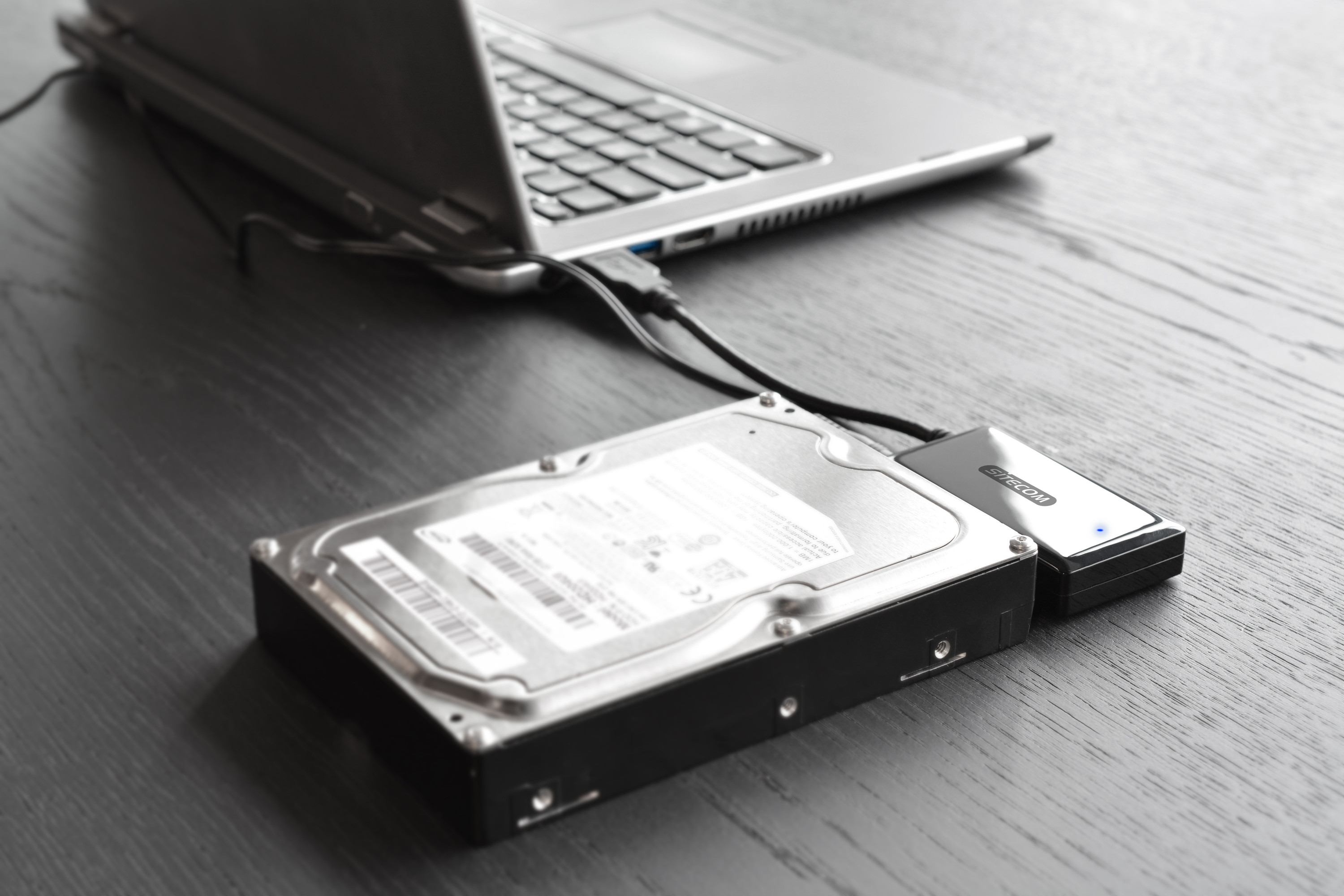 SITECOM USB 3.0 - SATA adapter met netadapter (CN-333)