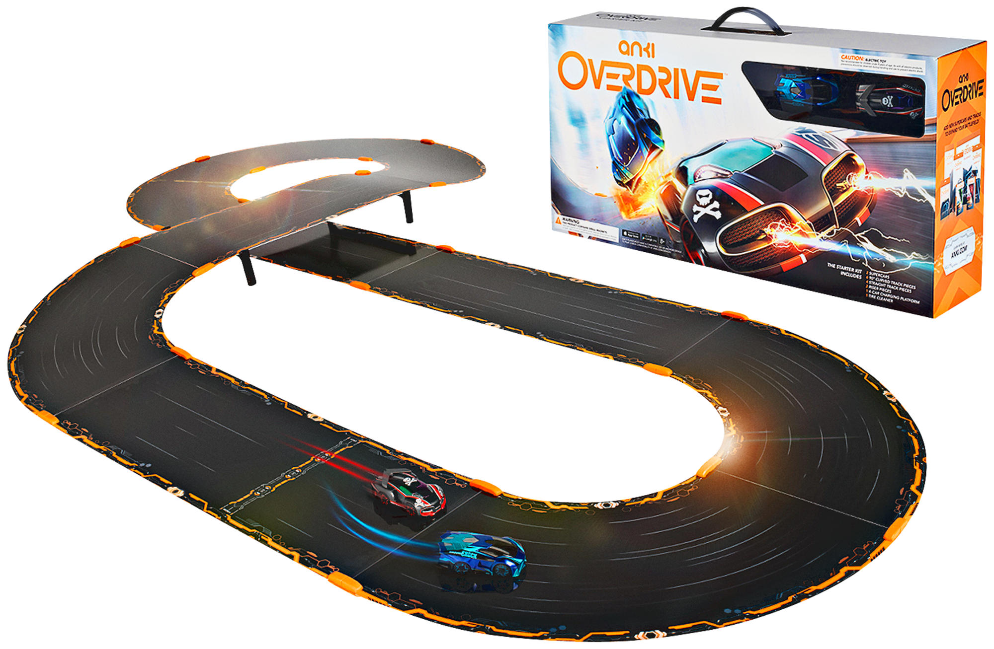 ANKI Overdrive Starter Kit - Autorennbahn (Mehrfarbig)