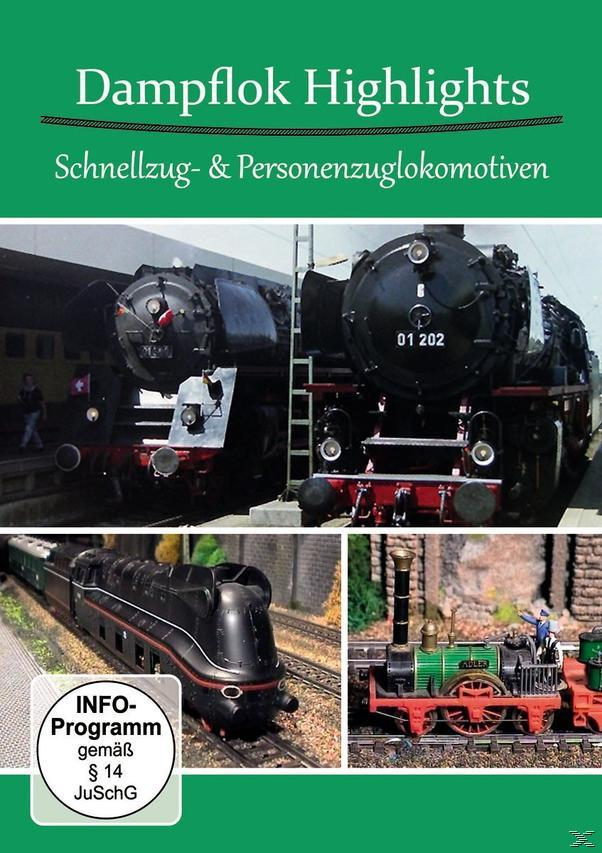 und DVD Personenzuglokomotiven Schnellzug - Highlights Dampflok