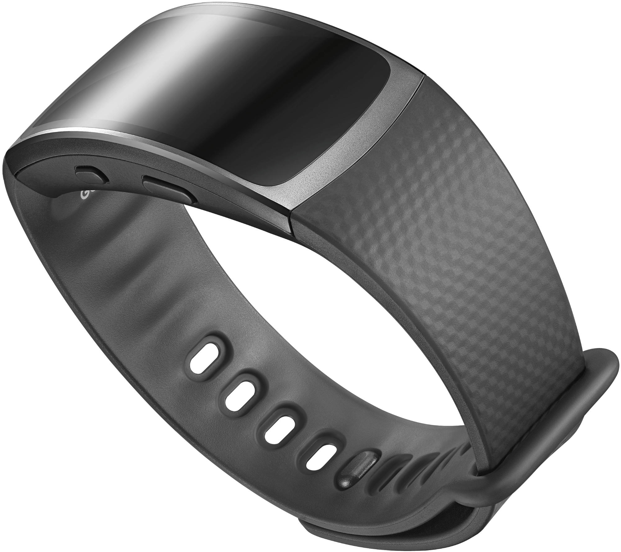 SAMSUNG Gear fit 2 Smartwatch Kunststoff, L, Dark Grey