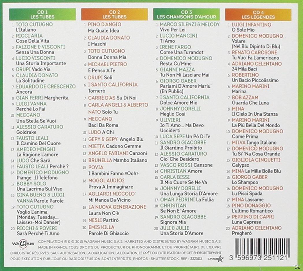 Achterkant album: Diverse artiesten, tracklist.