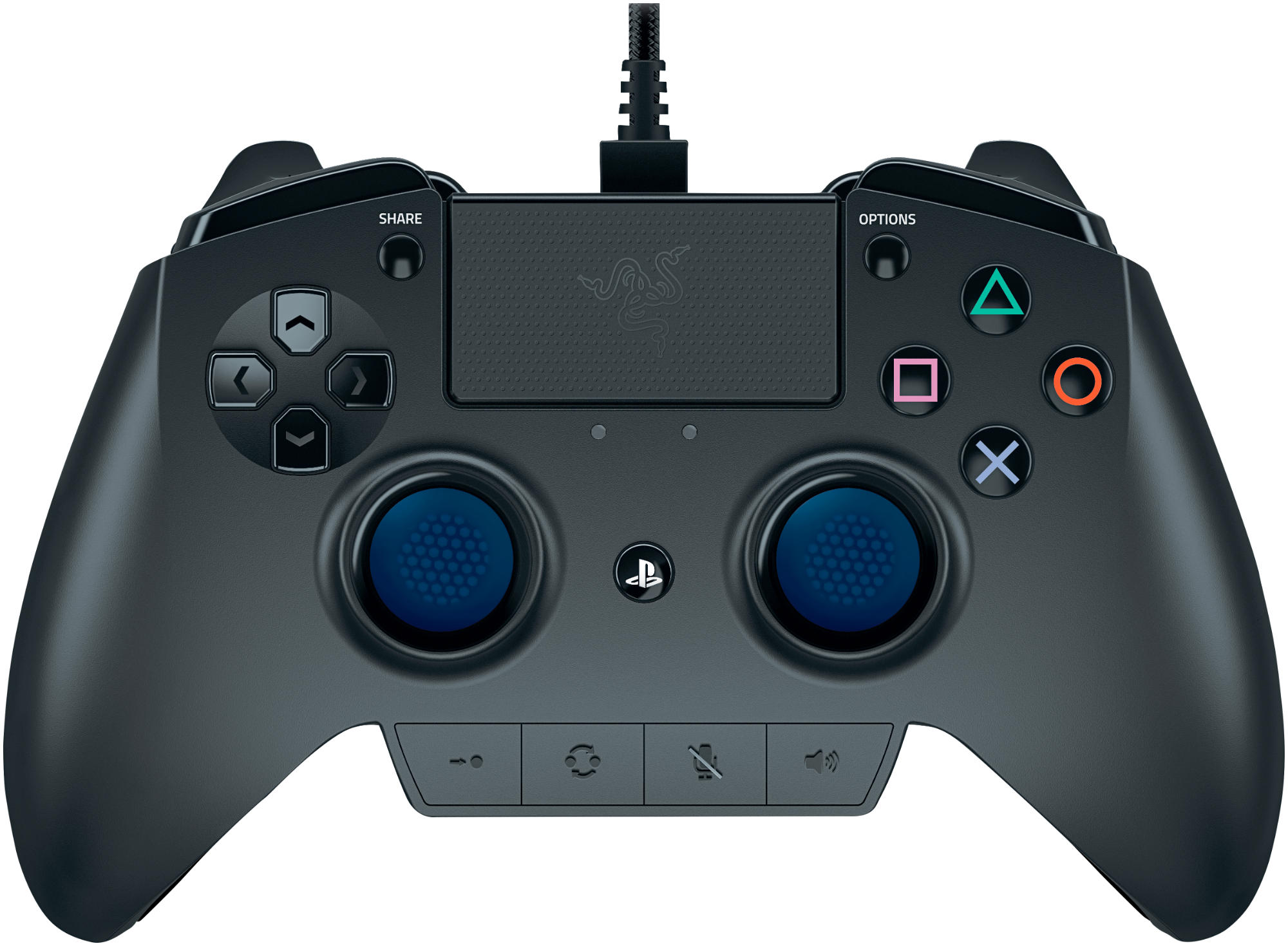 Mando - Razer Raiju, PC,PlayStation 4, Negro