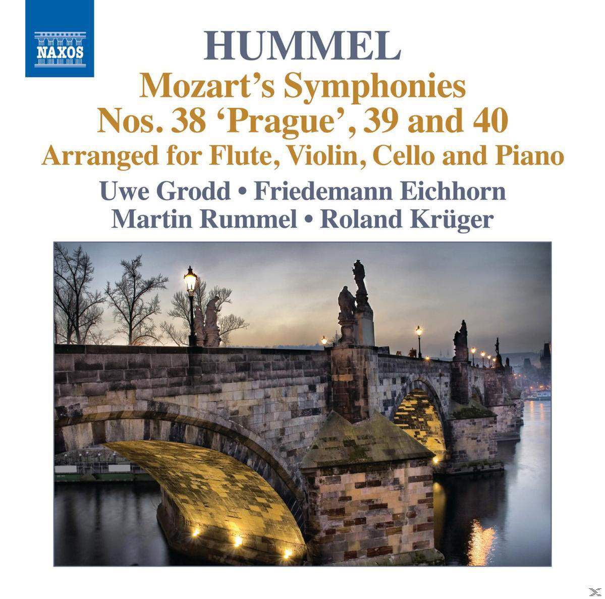 Uwe Grodd, Friedemann Eichhorn, Martin Rummel, Roland Krüger - Sinfonien 38-40 arr.Hummel  - (CD)
