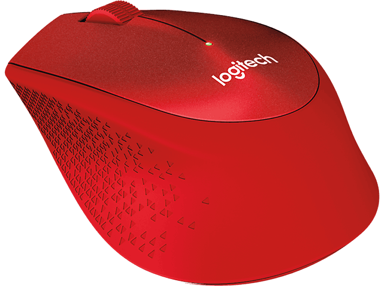 LOGITECH M330 Sessiz Kablosuz Optik Mouse - Kırmızı_3