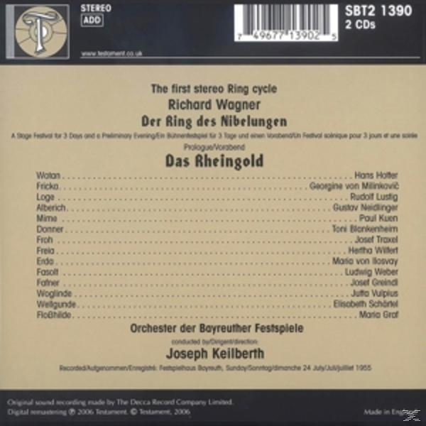 Joseph Keilberth, VARIOUS - Das Rheingold (Bayreuth 1955)  - (CD)