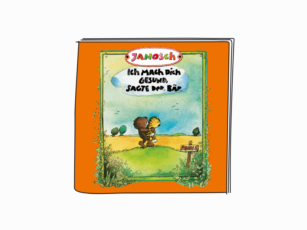 Buchcover: 'Ich mach dich gesund, sagte der Bär' mit Bär und Fuchs.