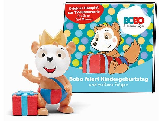 TONIES BOBO Siebenschläfer - Bobo feiert Kindergeburtstag - Hörfigur /D 