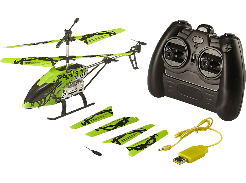 Revell Helicopter Glowee 2.0 RC Helikopter, Grün/Schwarz — Foto 3 von 3