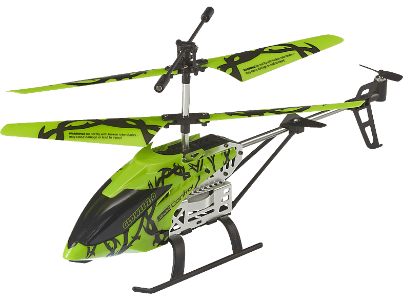 Revell Helicopter Glowee 2.0 RC Helikopter, Grün/Schwarz