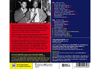 Thelonious Monk & Sonny Rollins - Complete Recordings (CD)