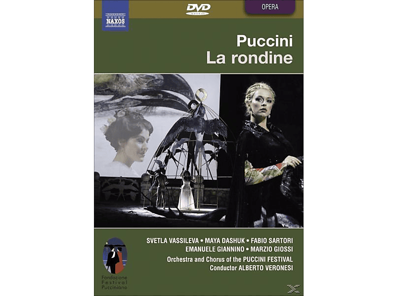 RONDINE - Vassileva PUCCINI: (DVD) - LA