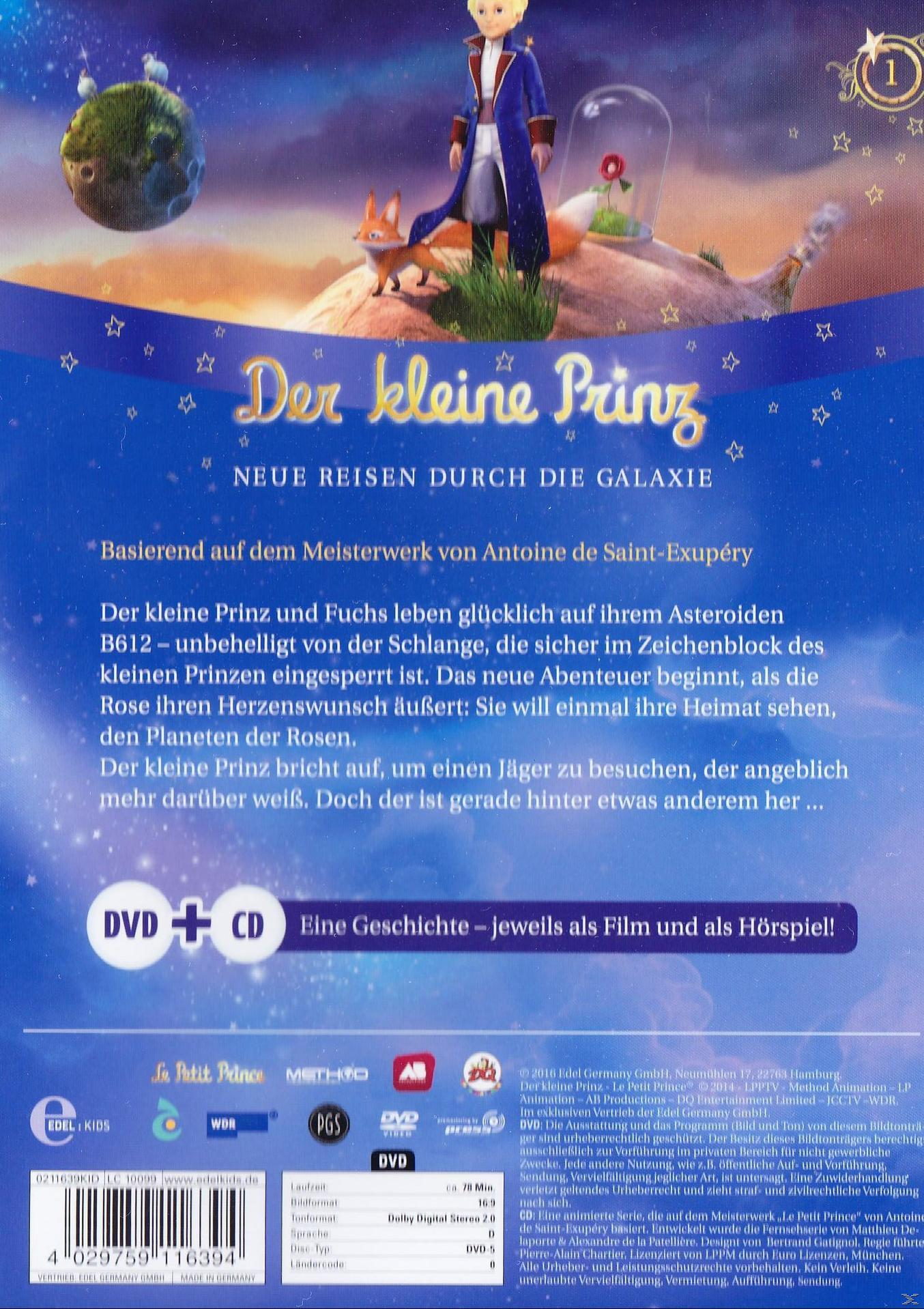 Neue die + DVD - Geschenkbox) Galaxie Prinz Reisen 2in1 Der durch CD (Exklusive kleine