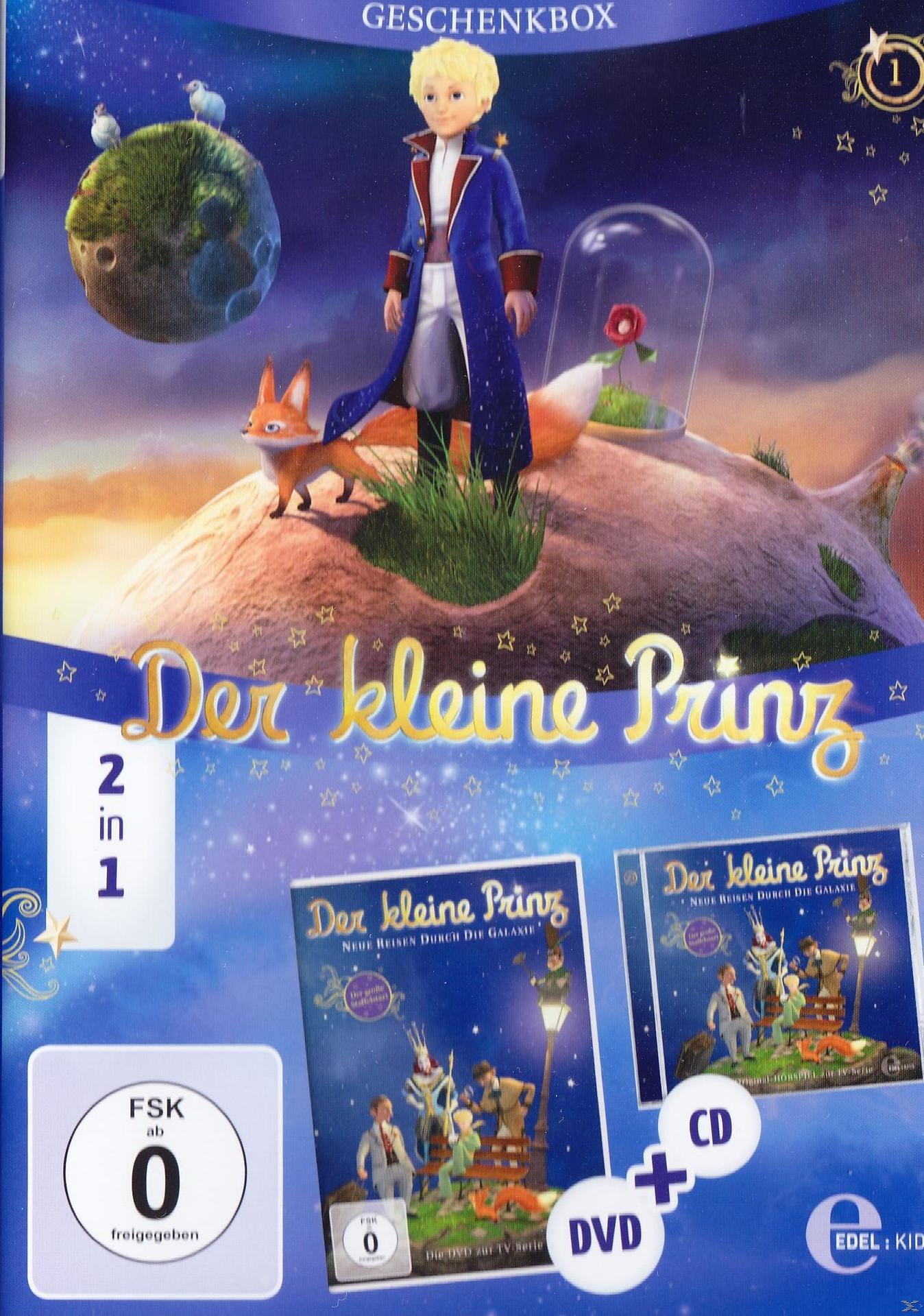 + Geschenkbox) kleine 2in1 Der (Exklusive - Galaxie Reisen CD Neue Prinz durch die DVD