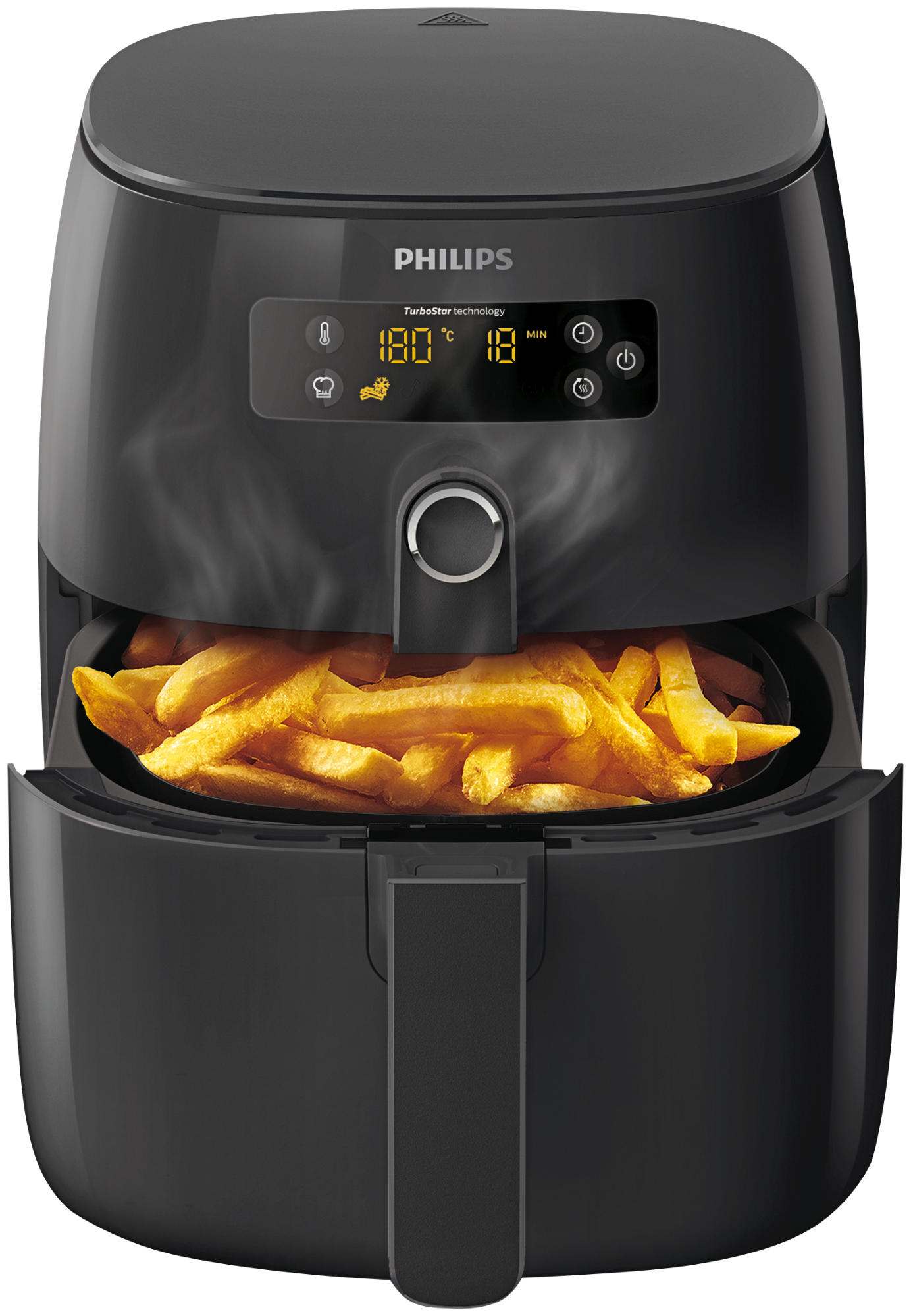 PHILIPS HD9641/90 Airfryer  Heißluftfritteuse 1425 Watt Schwarz