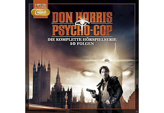 Don Harris - Psycho Cop - Die Komplette Hörspielserie-10 Folgen (2mp3 CDS)  - (MP3-CD)