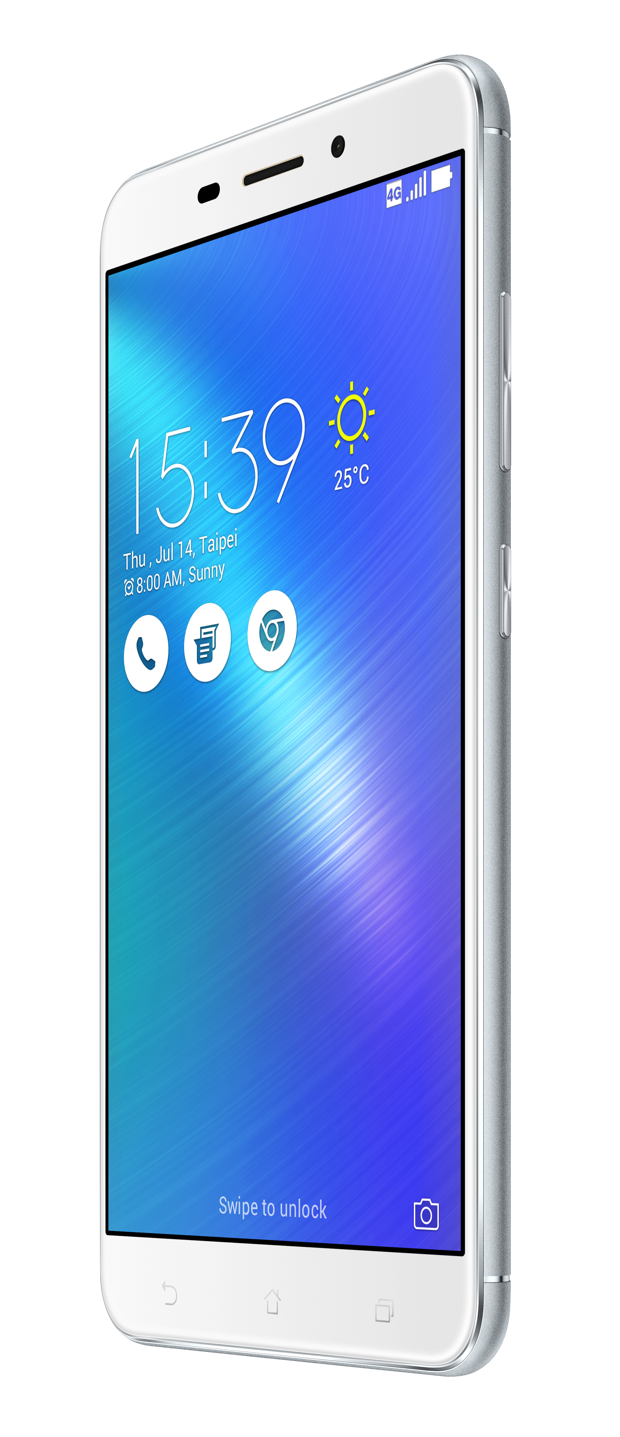 ASUS ZenFone 3 Laser (ZC551KL) 32 GB Glacier Silver Dual SIM
