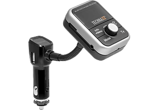 TECHNAXX FMT1000BT - FM Transmitter (Schwarz/silber)