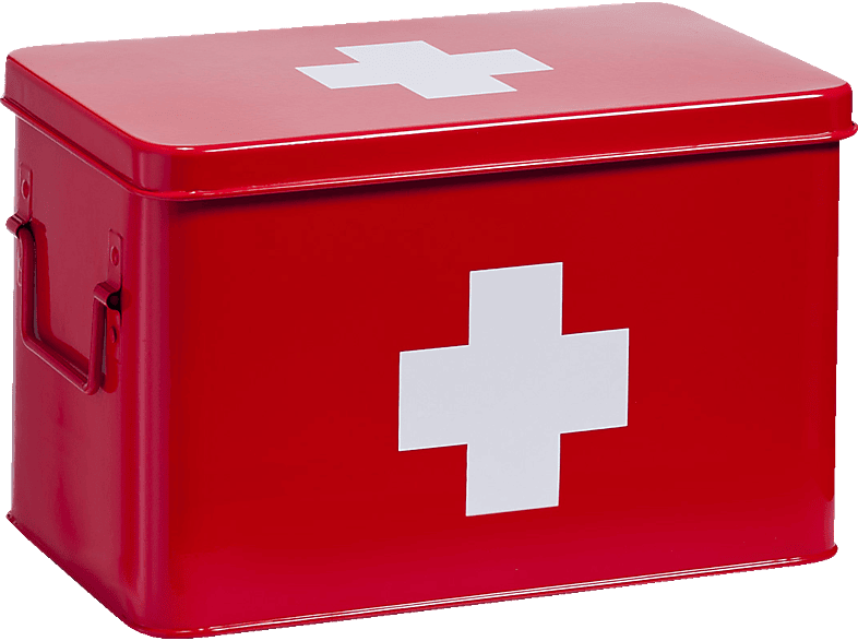 Rot ZELLER 18116 Medizin-Box