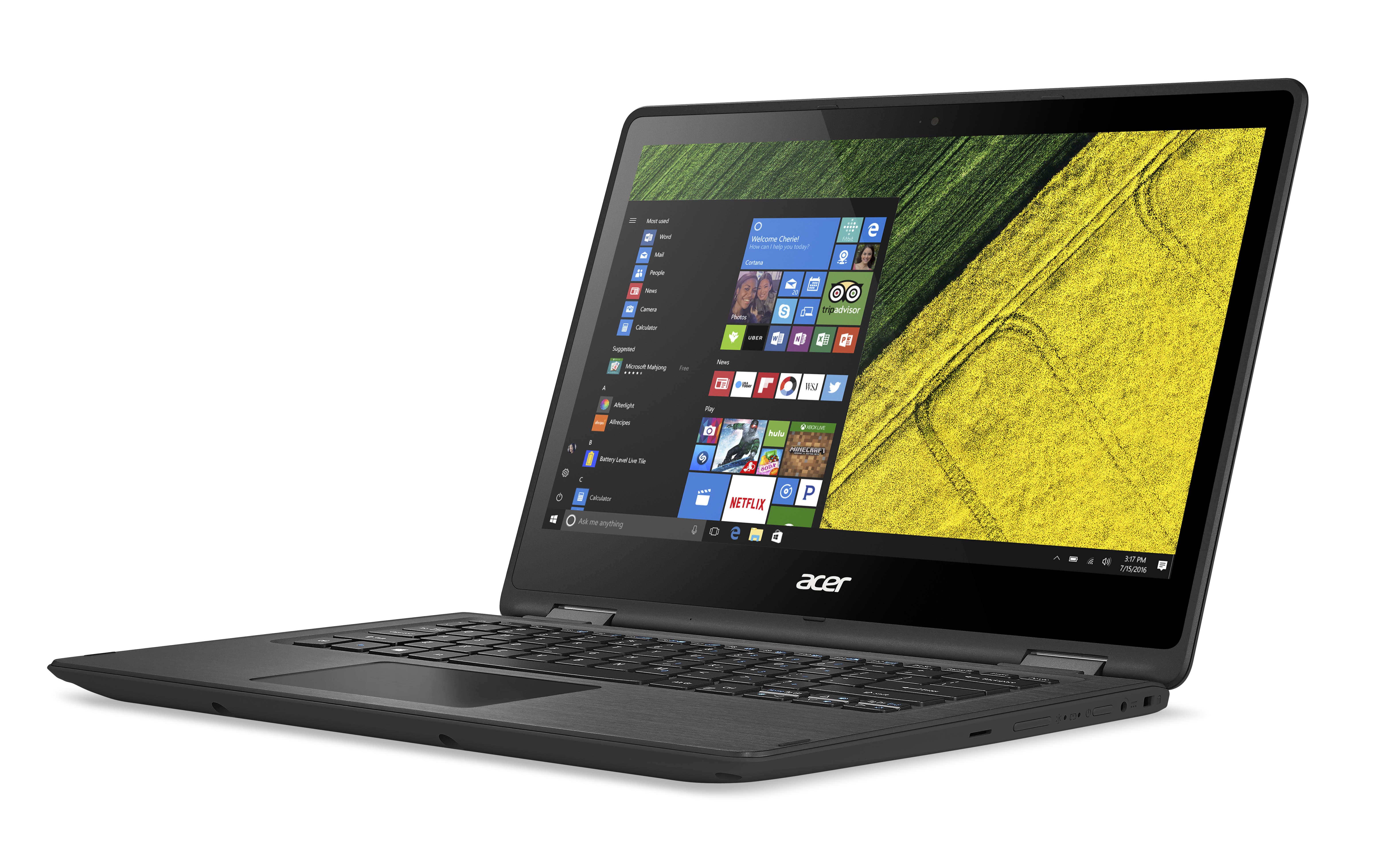 ACER Spin 5 (SP513-51-3466) - 13,3 Zoll - Intel® Core™ i3 i3-6100U - 4 GB - 128 GB - Intel® HD 520 - Windows 10 Home (64 Bit)